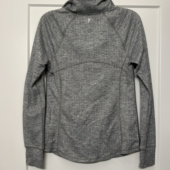 Herringbone old navy athletic zip up jacket - Picture 3 of 5